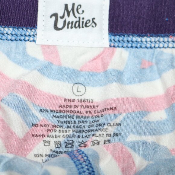 MeUndies Swirls men's Trunks size large nwot - LAST ONE! - Picture 3 of 4